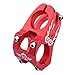 Bicycle BIke Stem 31.8mm Super light MTB BMX DH FR Handlebar Accessories Black Red Blue Gold (Red)