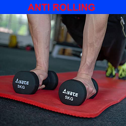 Yate Neopren Hanteln 1 kg Paar für Fitness und Training