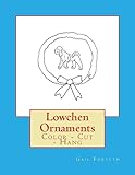 Lowchen Ornaments: Color - Cut - Hang