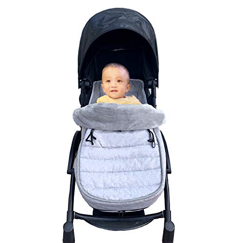 Universal Sleeping Bag for Baby Stroller,Winter Outdoor Soft Fine Velvet Toddler Footmuff