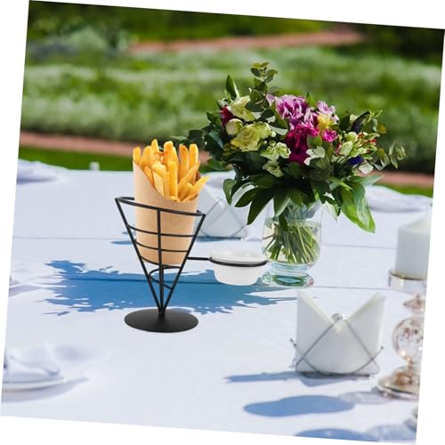Support à frites en fil métallique chic pour vos apéritifs - 7
