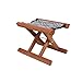 QYZHCP Chaise， Cerisier Rouge Chaise Pliante Tabouret En Bois Massif Pêche Tabouret Remplacement Chaussure Banc Tabouret Cadeau