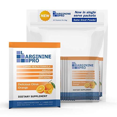 L-ARGININE-PRO-Supplement-ON-The-GO-Single-Serve-Travel-Packets-5500mg-of-L-arginine-Plus-1100mg-L-Citrulline-Orange-30-Packets