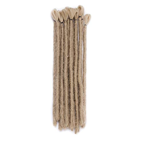 12” Dreadlock Extension For Man Handmade Synthetic Reggae Extension Twist Braiding Hairpiece For Hip-Hop Crochet Braiding Hair Heat Resistant Box Braid For Women(10Strands/2Packs,Ash Blonde) #TOP3