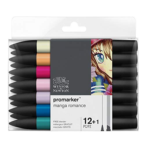 Winsor & Newton Promarker, Set of 12, Manga Romance