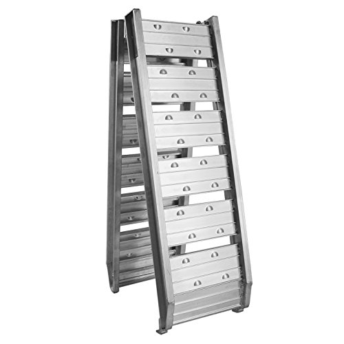 Rampe de chargement moto ATV quad pliable aluminium rampe rail collision 182cm 200kg