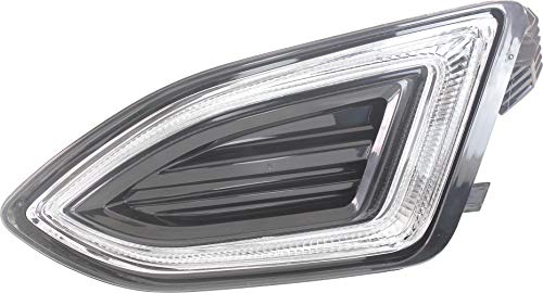 Evan Fischer Driver Side Fog Light Compatible with 2015-2018 Ford Edge LED - FO2520192