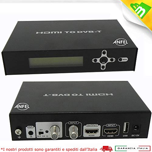 MODULATORE DIGITALE FULL HD CON INGRESSO HDMI PASSANTE PER SKY E TELECAMERE 1080i/P