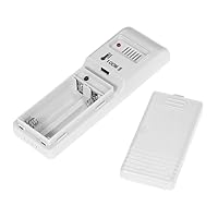 Vista 9 de LCD ℃/℉ Digital Termómetro para interiores y exteriores Reloj Medidor de temperatura con transmisor