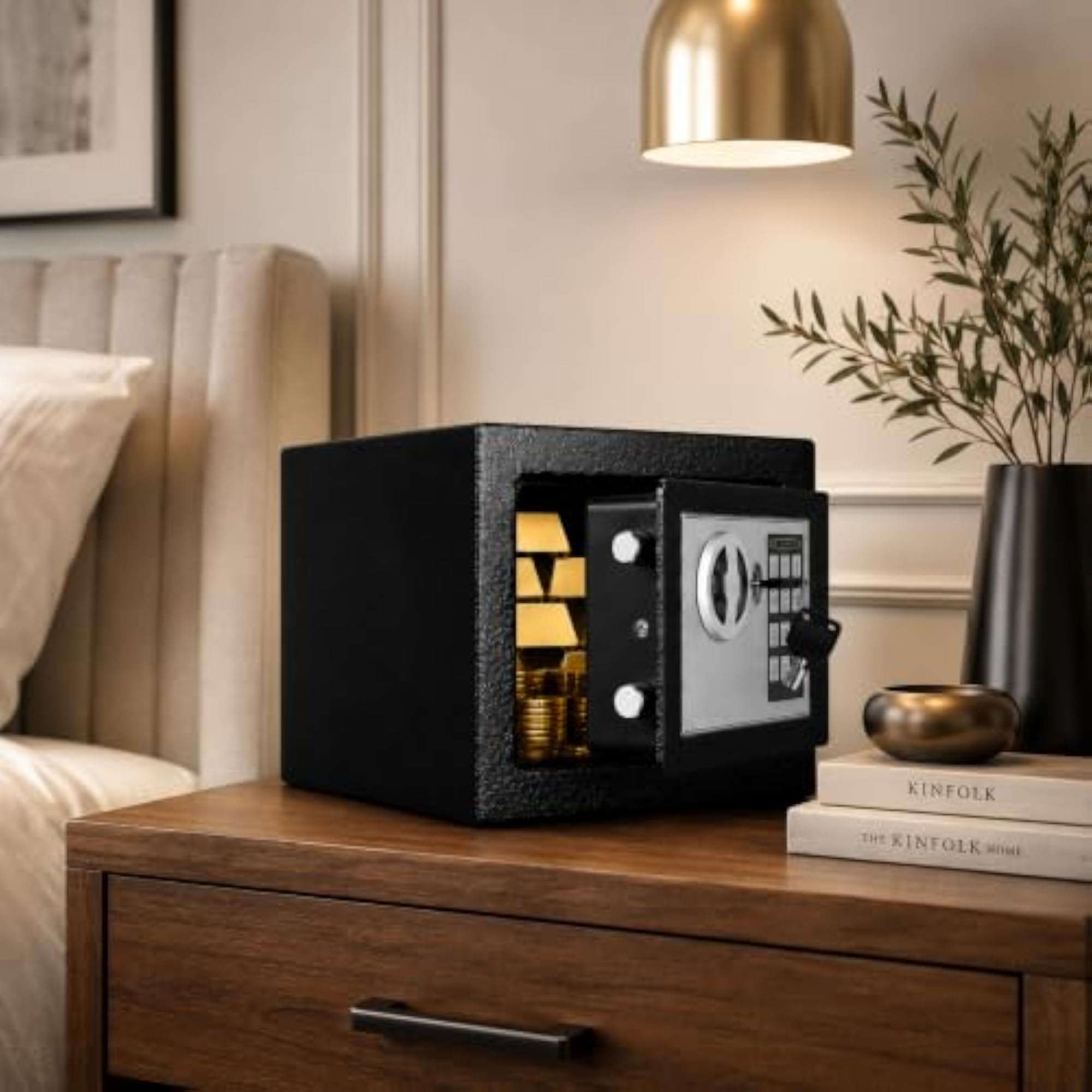 Digital Safe with Electronic Keypad, 06 Litres