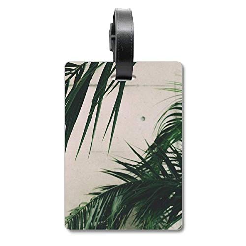 Étiquette valise Tourister anti-perte motif feuille de plante