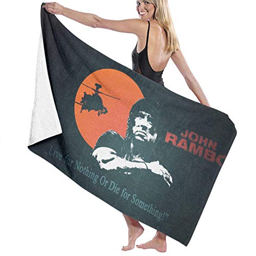Preisvergleich Produktbild AGHRFH Rambo Strandtuch Badetücher Badetücher Zubehör Pool Handtuch