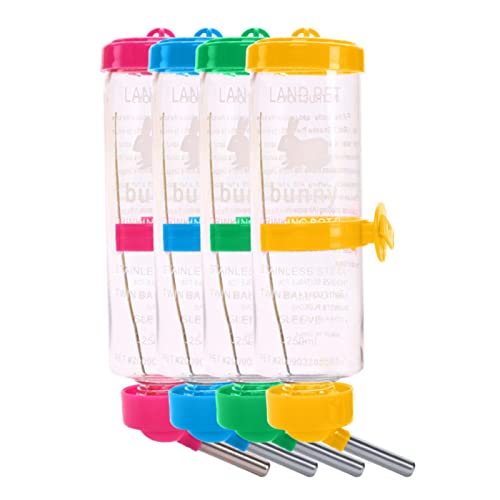 KKcare Garrafa de água para Hamster Suspenso 250ML Garrafa de água para animais de estimação Bebedou