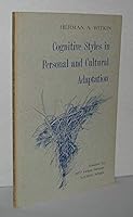 Cognitive Styles in Personal and Cultural Adaptation (Heinz Werner Lecture Series) 0914206109 Book Cover