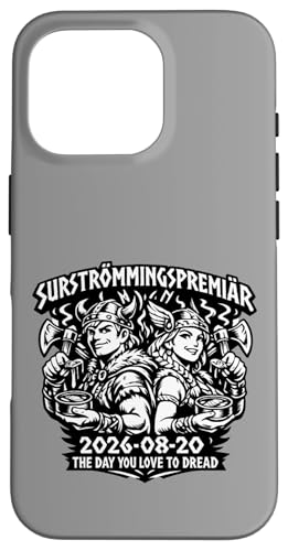 Surstromings�v���~�A2026�U�E�f�C�E���[�E�����E�g�D�E�h���b�h �X�}�z�P�[�X iPhone 16 Pro �p