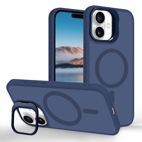 Coque iPhone 17 MagSafe avec béquille intégrée et protection caméra anneau