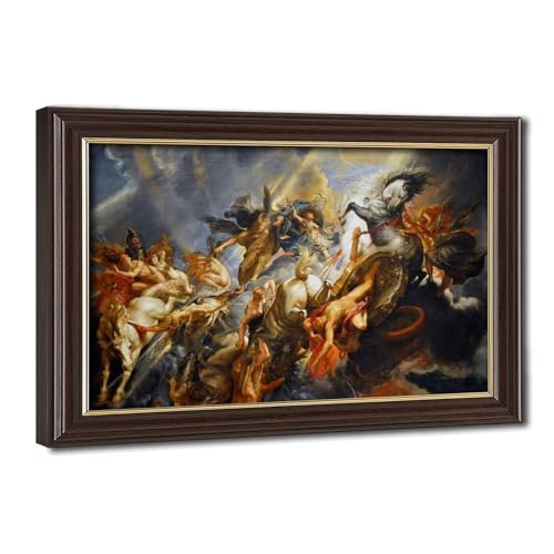 Toile Rubens The Fall of Phaeton tableau de maître haut de gamme pour bureau