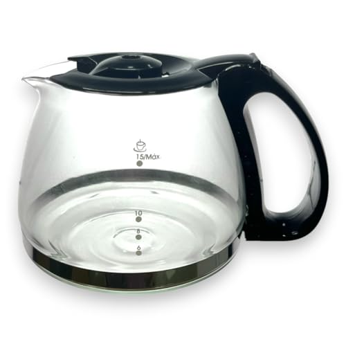 Britânia CP15 Original - Jarra de Vidro com Tampa - 15 Cafés - Preta