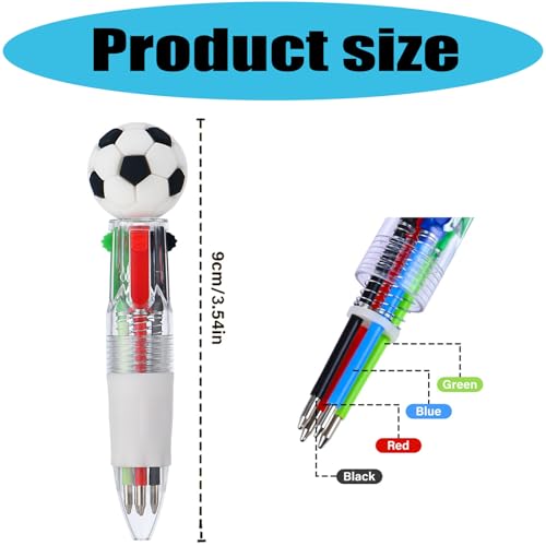 Bolígrafo multicolor motivacional para escritorio escolar y amantes del deporte 3