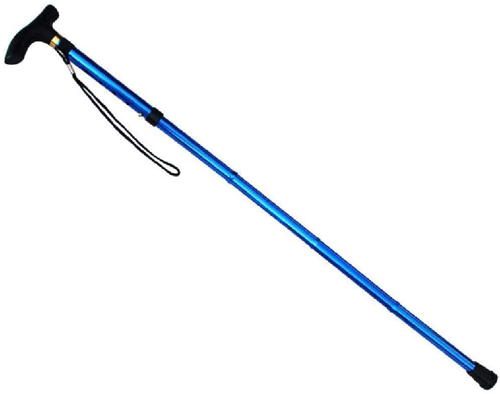 Bastones Ajustables para Senderismo y Trekking, Bastones Plegables ultraligeros de aleación de Aluminio, 2 Unidades, metálicos, Regalo para Padres.