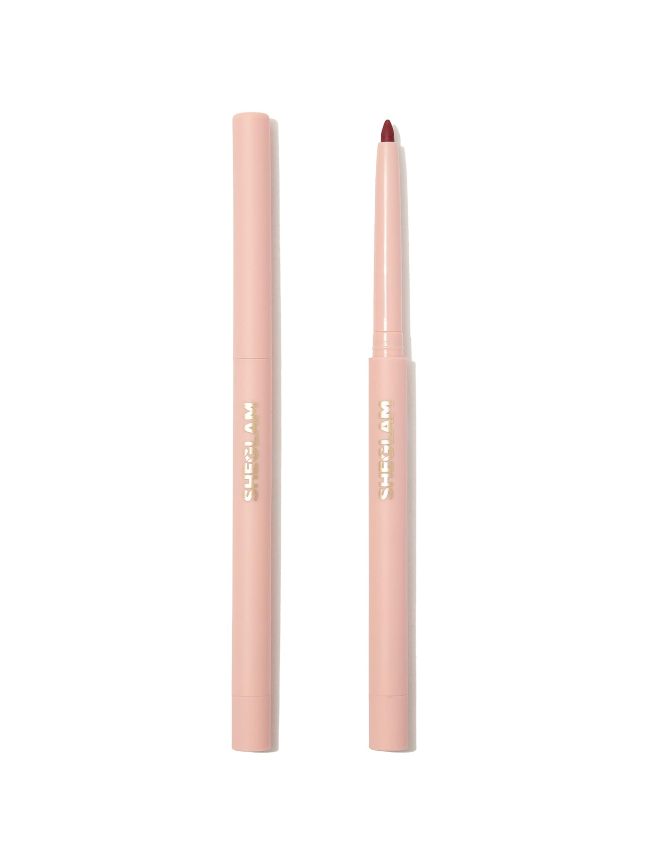 SHEGLAM Lip Liner Creamy Matte Pencil High Pigment Not Easy to Fade Silky Smooth Matte Contour Tint Lip Makeup-Crimson