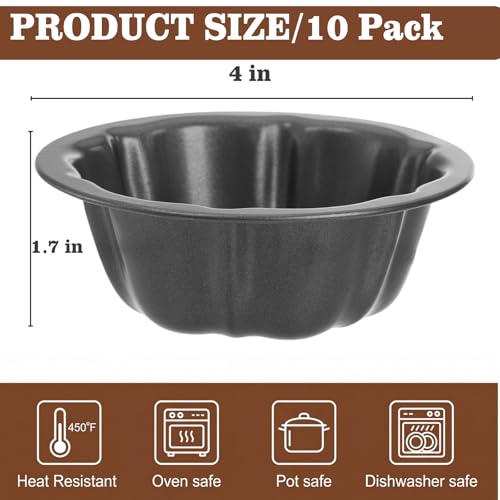 Recopilación de Moldes individuales para magdalenas . 29 Moldes individuales para magdalenas marca ZENFUN (2)