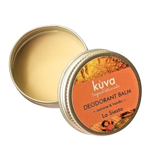 Image of KUVA Natural Organic Deodorant Gift Pack of 5 for Men and Women Gifting Set for Him & Her | Underarms Whitening & Lightening Pit Cream, Travel Friendly 24 Hour Odour Free | Easy To Carry - 10 g Pack