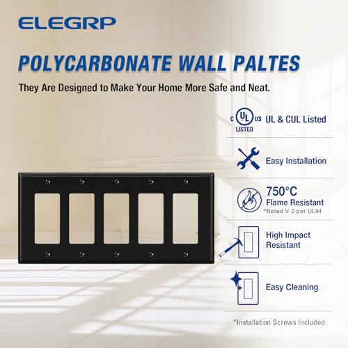Plaque murale 5 gangs : la solution aux fissures et fixations fragiles