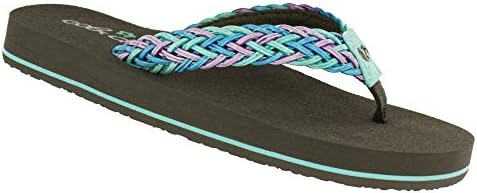 Cobian Little Girls' Lil Lalati Aqua Sandals, 9-10