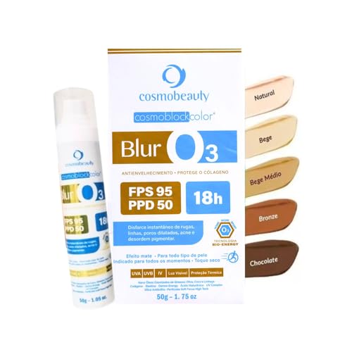 Blur O3 Ozonio CosmoblockColor Cor Natural Fps95 Cosmobeauty