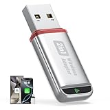 Wireless CarPlay Adapter Support Apple CarPlay & Android Auto 2025, 2-in-1 USB A & USB C Mini Bluetooth Dongle Convert Wired to Wireless Compatible with iPhone & Android Fast Stable Connection