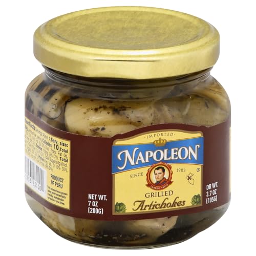 N.apoleon Grilled Marinated Artichokes 7.5 oz (Pack of 12)