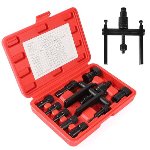 MIGUBIGU Juego de 10 Piezas Extractor Rodamientos Internos 8mm/10mm/12mm/15mm/16mm/18mm/20mm/25mm, Extractor de Cojinetes de Rueda para Bicicleta, Máquina, Coche, Motos