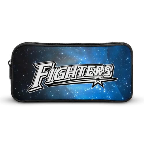 北海道日本ハムファイターズ文具ケース ペンケース 収納グッズ 筆箱 ペンバッグ 筆入れ 多機能 学用品収納 大容量軽量 伸縮性が良く、繰り返し使用可能 傷防止 防汚 掃除が簡単 いろいろな文房具を収納 オフィス小物 コスメバッグとして 男女兼用 携帯便利