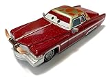 wltk Movie Cars 2 3 Cars Assortment 1：55 Loose DiecastNext Gen Racers 36Rich MixonVehicles Toys (Tex Dinoco -red)
