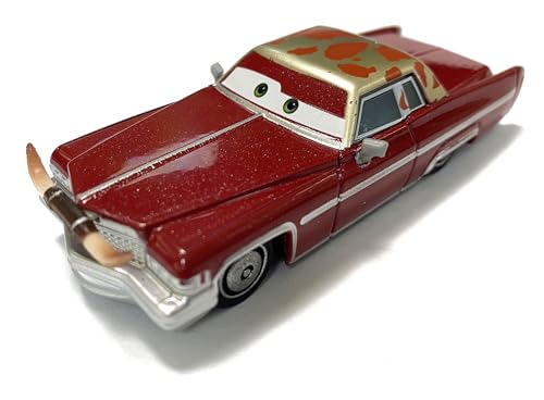 wltk Movie Cars 2 3 Cars Assortment 1：55 Loose DiecastNext Gen Racers 36Rich MixonVehicles Toys (Tex Dinoco -red)