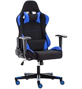 IntimaTe WM Heart Racing Stoel Computerstoel, PU Gaming Stoel met Hoofdsteun & Lumbaal Kussen,...