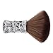 Barber Brush Neck Duster, Hair Shaving Brush Soft Nylon Broken Hair Shave Brush with Wooden Handle for Men