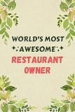 Restaurant Owner Notebook