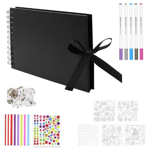 Photo Album, Photo Album for Paste and Writing, 10 x 15 cm DIY Sc...