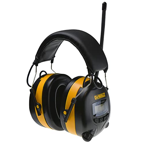 DEWALT DPG15 Hearing Protection Earmuffs w/ AM/FM Radio & LCD Display (NRR 25dB) $46.74 + Free Shipping w/ Prime or on $35+