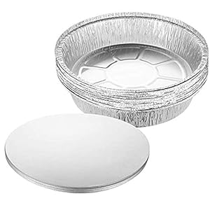 Jixista Dienbladen Aluminiumfolie Wegwerp Folie Trays Serveerbakken Aluminiumfolie Party Platters Aluminium Containers…