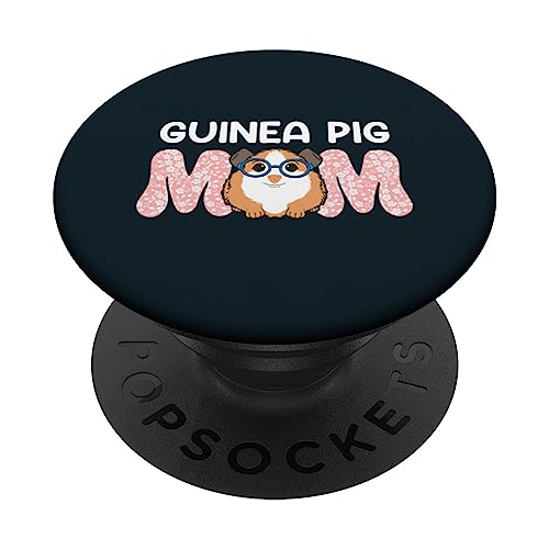 Mamá de conejillo de indias PopSockets PopGrip Intercambiable