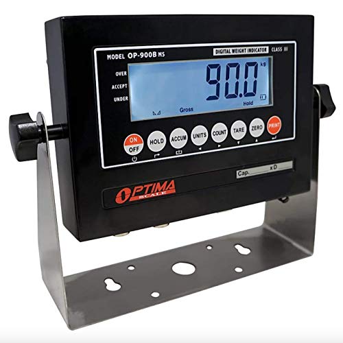 Báscula portátil ligera Optima 1000 lb x 0.2 lb miniatura 7