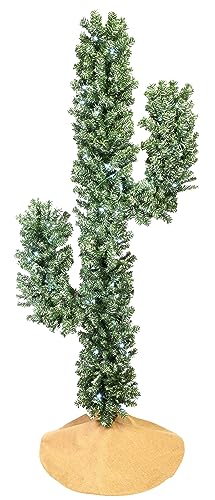 Tree Buddees 0276 Pre-Lit Led Lights Cactus Christmas Tree 6 Foot Tall  cover