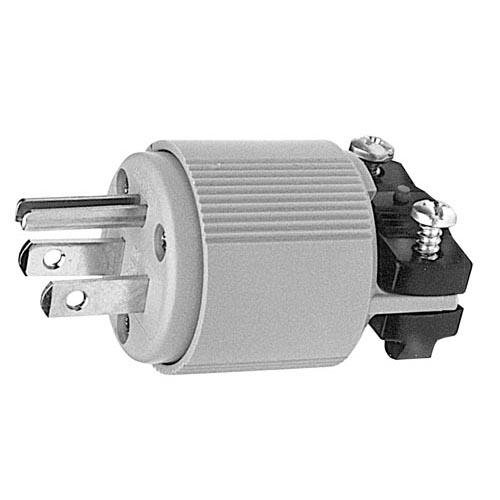 Middleby Marshall 27095-0004 Plug Arrow Hart/Cooper 3 Wire 15Amp/125V For Middleby Marshall 381268