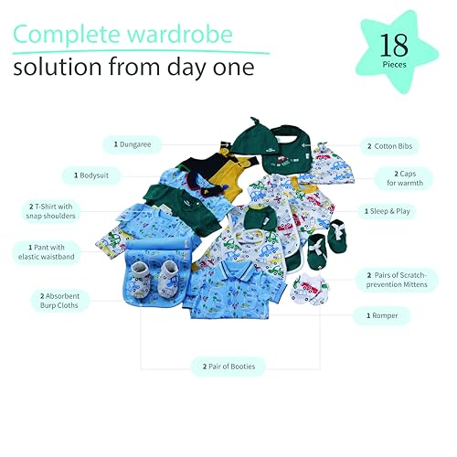 Image of 100% Organic Cotton Baby Clothing Set
