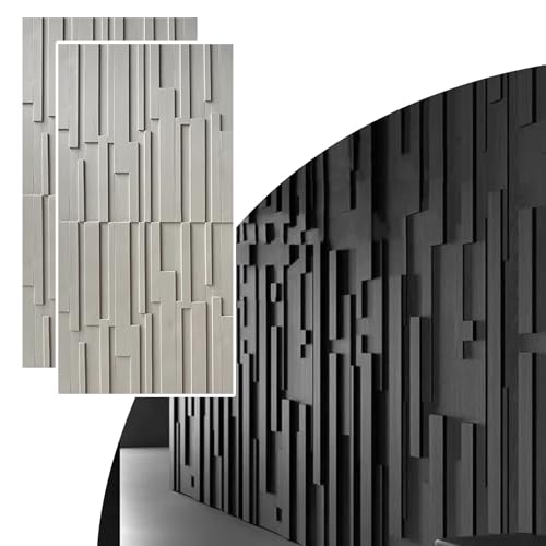 Kit de paneles de pared 3D ideal para pasillos modernos 2
