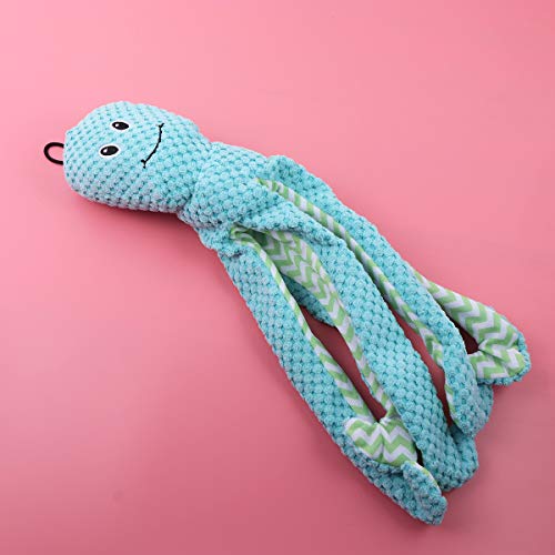 Pet Dog Squeaky Toy Engraçado Pet Pelúcia Polvo Brinquedo Durable Pet Interactive Supplies Pet Molar