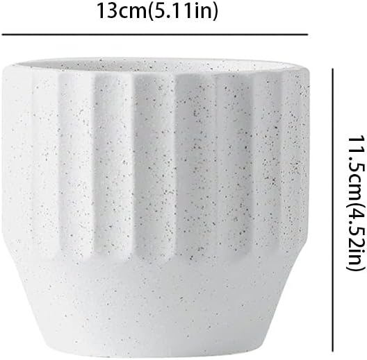 Flower pots Cement Flower Pot Simple Home Restaurant Office Coffee Table Desktop Decoration Flower Pot European Retro Small Flower Pot Planter (Color : A)